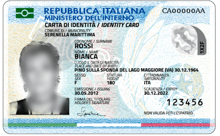 Pourquoi obtenir la carte d’identité italienne